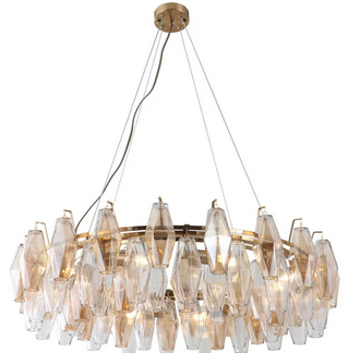 Panimula ng Contemporary Villa Glass Chandelier