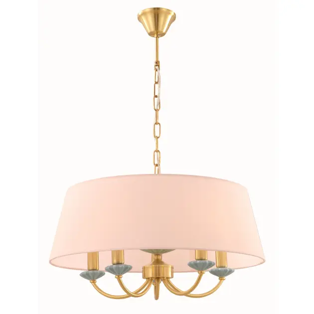 5-ulo na disenyo ng hawla chandelier