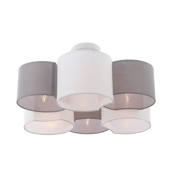 6-BULOS MODERN CEILING LIGHT