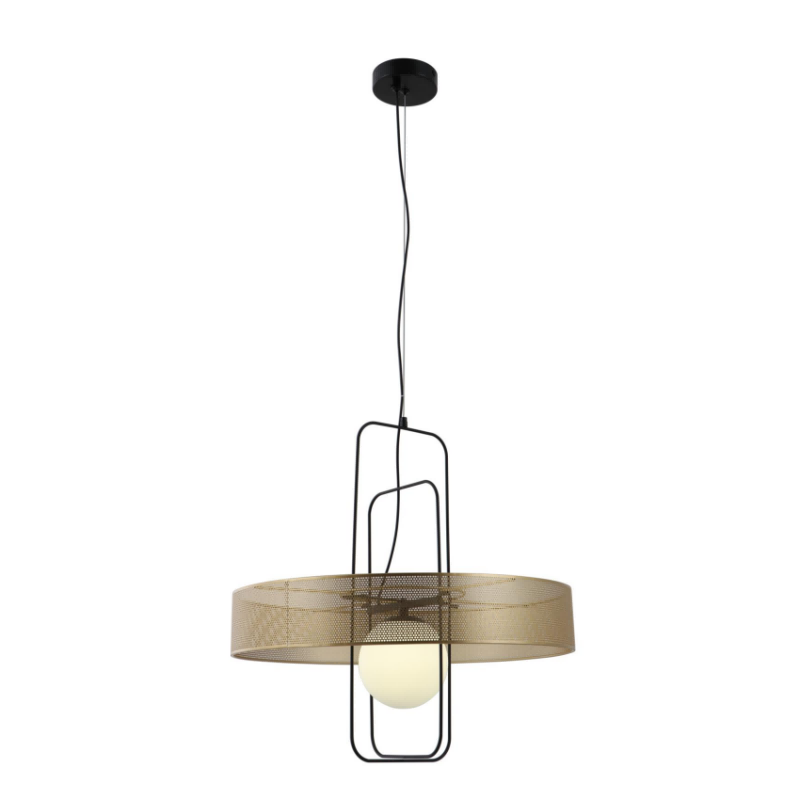 Honeycomb Metal Hanging Lamp