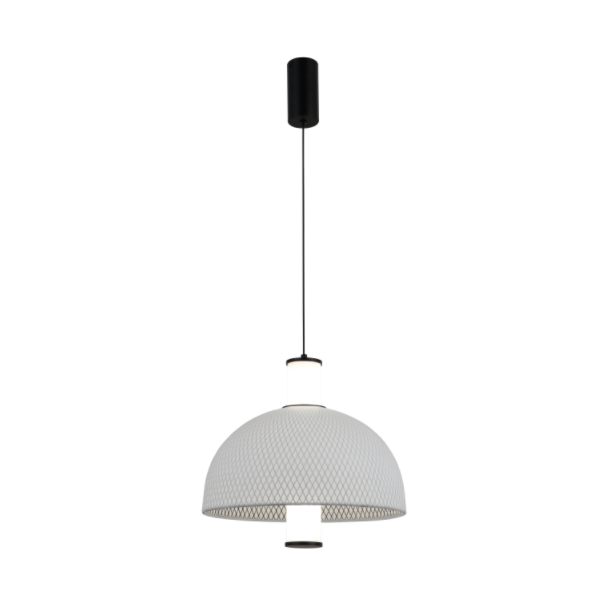 Minimalist Silk Mesh LED Pendant Lamp