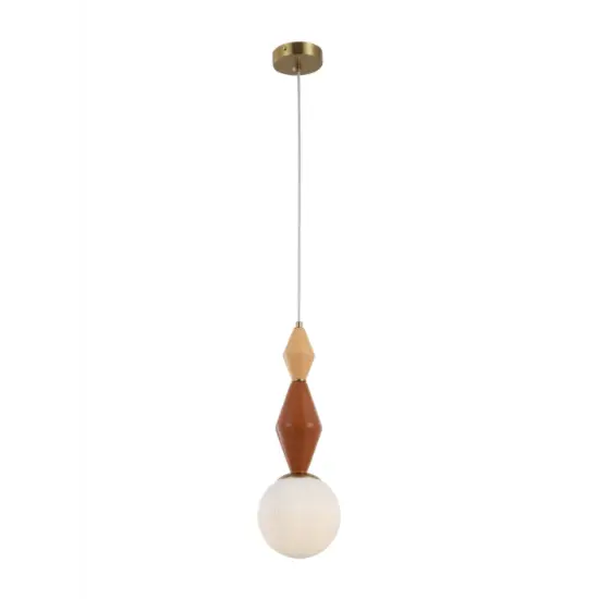 Mga modernong keramika at baso E14 pendant light