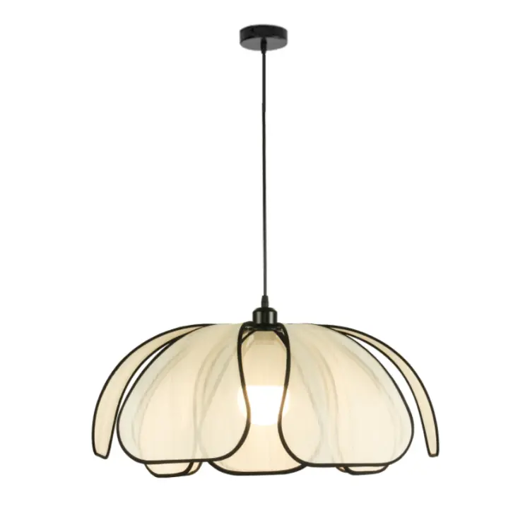 Rustic Farmhouse Natural Banana Hemp Pendant Light