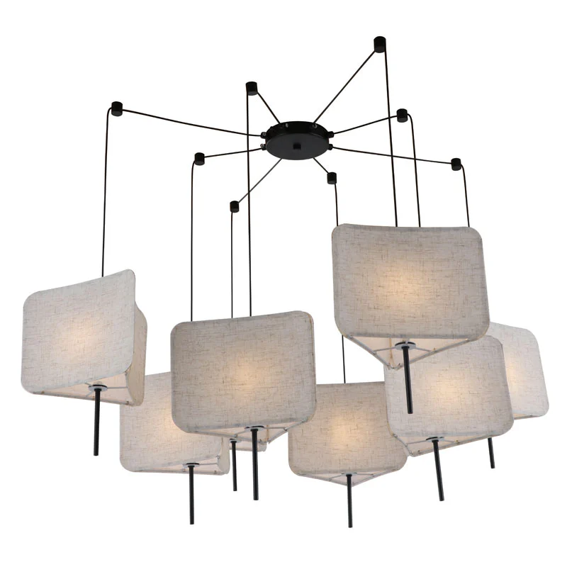 Simpleng Triangle Detachable Shades Pendant Lamp